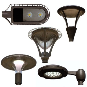 LED가로등/정원등 헤드모음 LED일체형/전구타입 40w~80w
