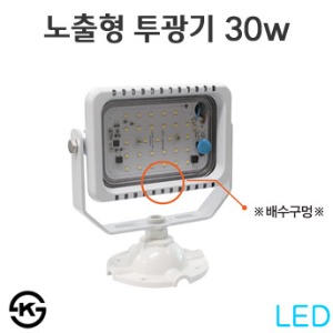 LED 노출형 투광기 30w